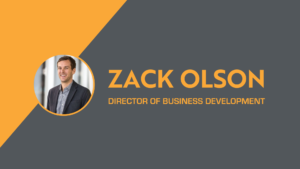 Zack Olson, Director of Business Development - Nexus PMG